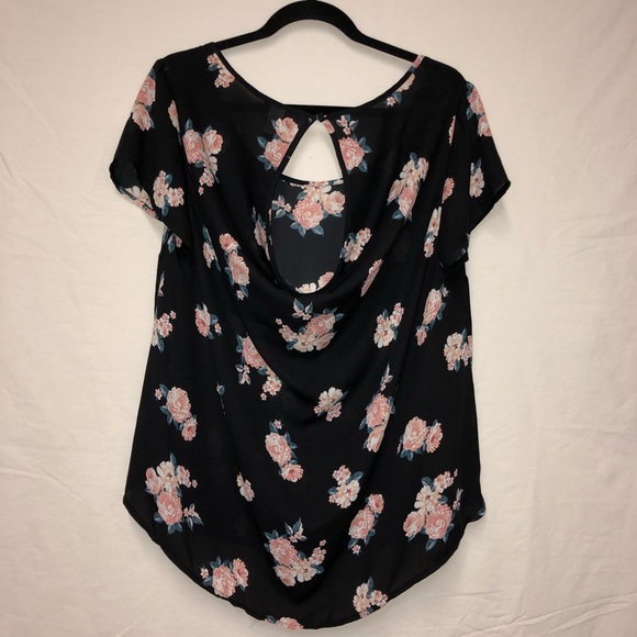Torrid Floral Blouse (size 00) - Picture 2 of 4